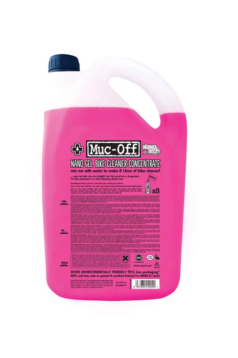 Muc-Off MUC OFF BIKE CLEANER CONCENTRATE (NANO GEL) 5L 3 Muc-Off MUC OFF BIKE CLEANER CONCENTRATE (NANO GEL) 5L